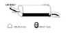 ERNST 011273 End Silencer